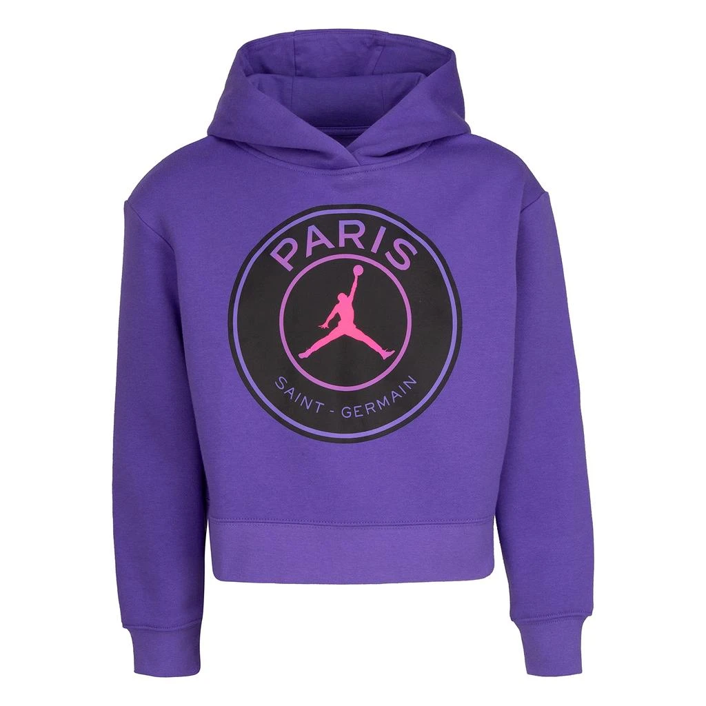 商品Jordan|PSG Fleece Pullover (Little Kids/Big Kids),价格¥370,第1张图片