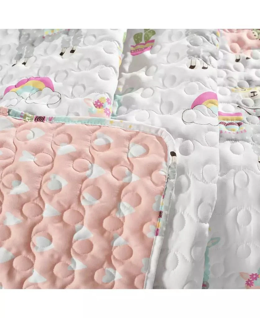 商品Lush Décor|Kids Southwest Llama Cactus Throw, 60" x 50",价格¥812,第3张图片详细描述