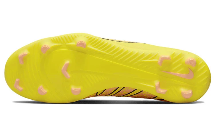 商品[国内直发] NIKE|Mercurial Vapor 15 刺客 15 Club 圆头徽标 MG（胶质短钉） 人造草地 织物 减震防滑耐磨 足球鞋 男款 黄色,价格¥657,第7张图片详细描述