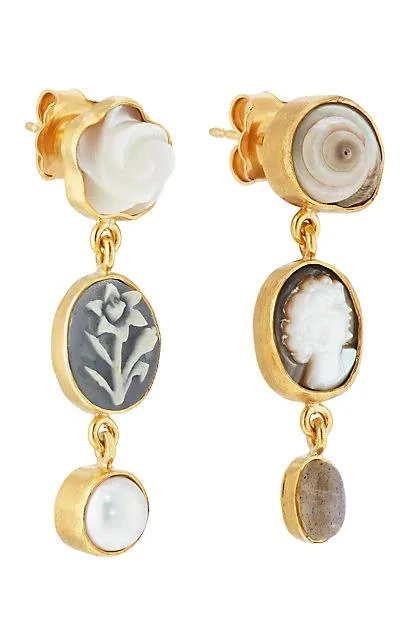 商品Grainne Morton|Charm Drop Earrings,价格¥3589,第3张图片详细描述