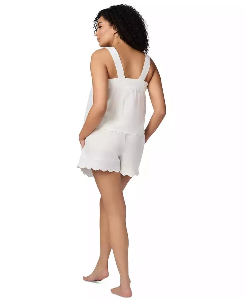 商品GAP|GapBody Women's Cotton Short Eyelet Pajama Set,价格¥519,第3张图片详细描述