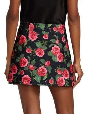 商品Alice + Olivia|Renna Mini Wrap Skirt,价格¥554,第2张图片详细描述
