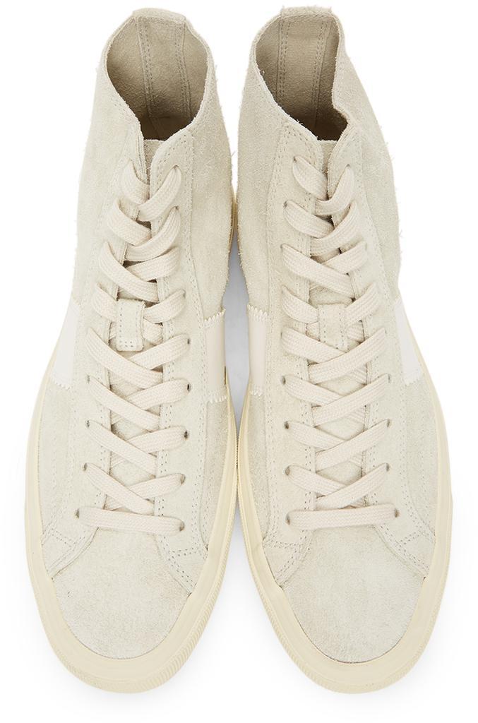 商品Tom Ford|Taupe Cambridge High-Top Sneakers,价格¥7848,第7张图片详细描述