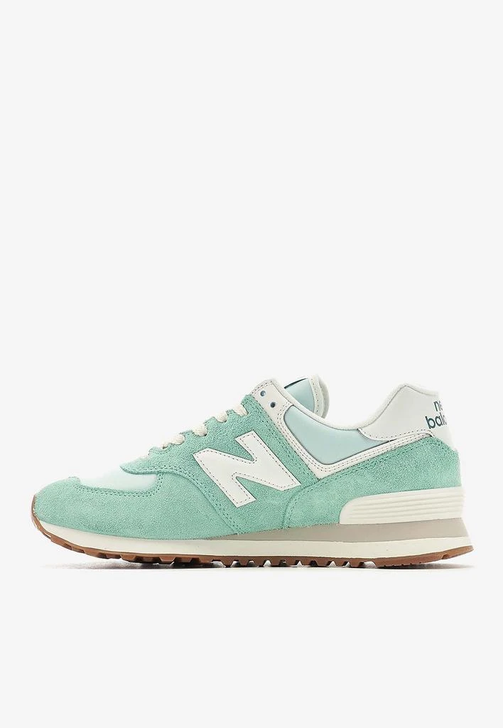 商品New Balance|574 Low-Top Sneakers in Aqua Green,价格¥1085,第2张图片详细描述