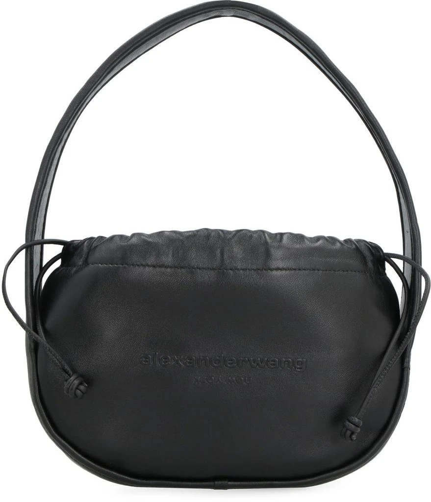 商品Alexander Wang|ALEXANDER WANG CINCH LEATHER SMALL HOBO BAG,价格¥3194,第2张图片详细描述