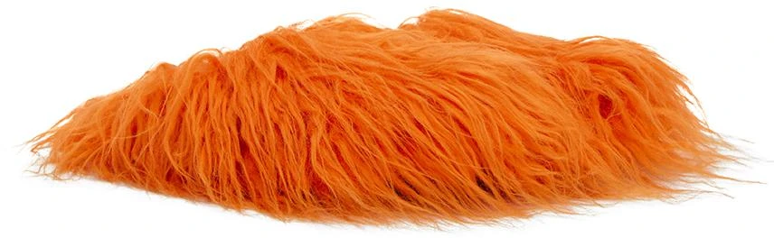 商品Marni|SSENSE Exclusive Orange Fussbett Sabot Loafers,价格¥4315,第4张图片详细描述