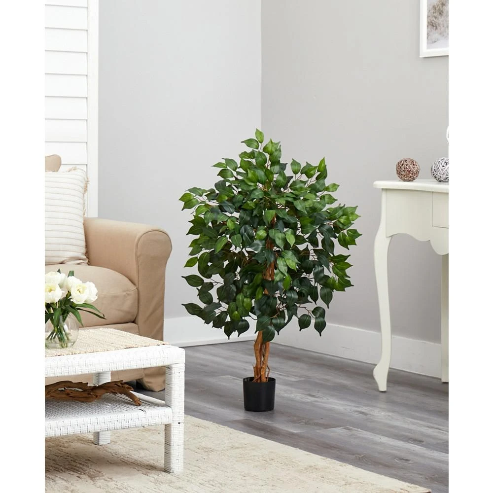 商品NEARLY NATURAL|3' Artificial Ficus Tree,价格¥733,第5张图片详细描述