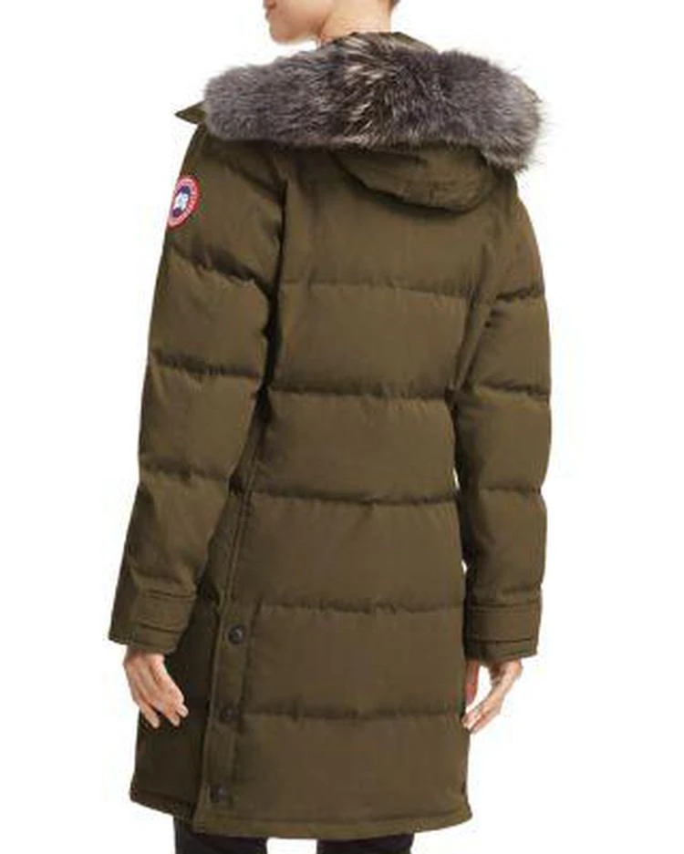 商品Canada Goose|Shelburne Gray Fur-Trim Parka Down Coat - 100% Exclusive ,价格¥7108,第2张图片详细描述