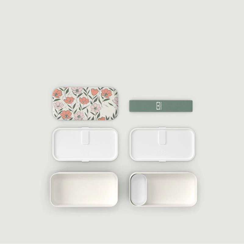 商品monbento|MB Original graphic Bloom - The bento box Made in France graphic Bloom  MONBENTO,价格¥197,第4张图片详细描述