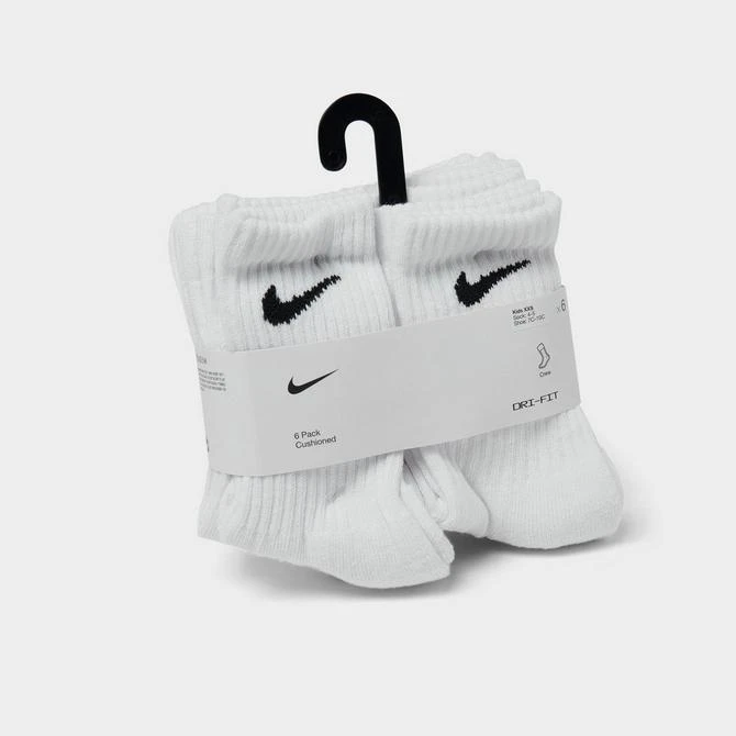 商品NIKE|Kids' Toddler Nike Dri-FIT Crew Socks (6-Pack),价格¥149,第3张图片详细描述