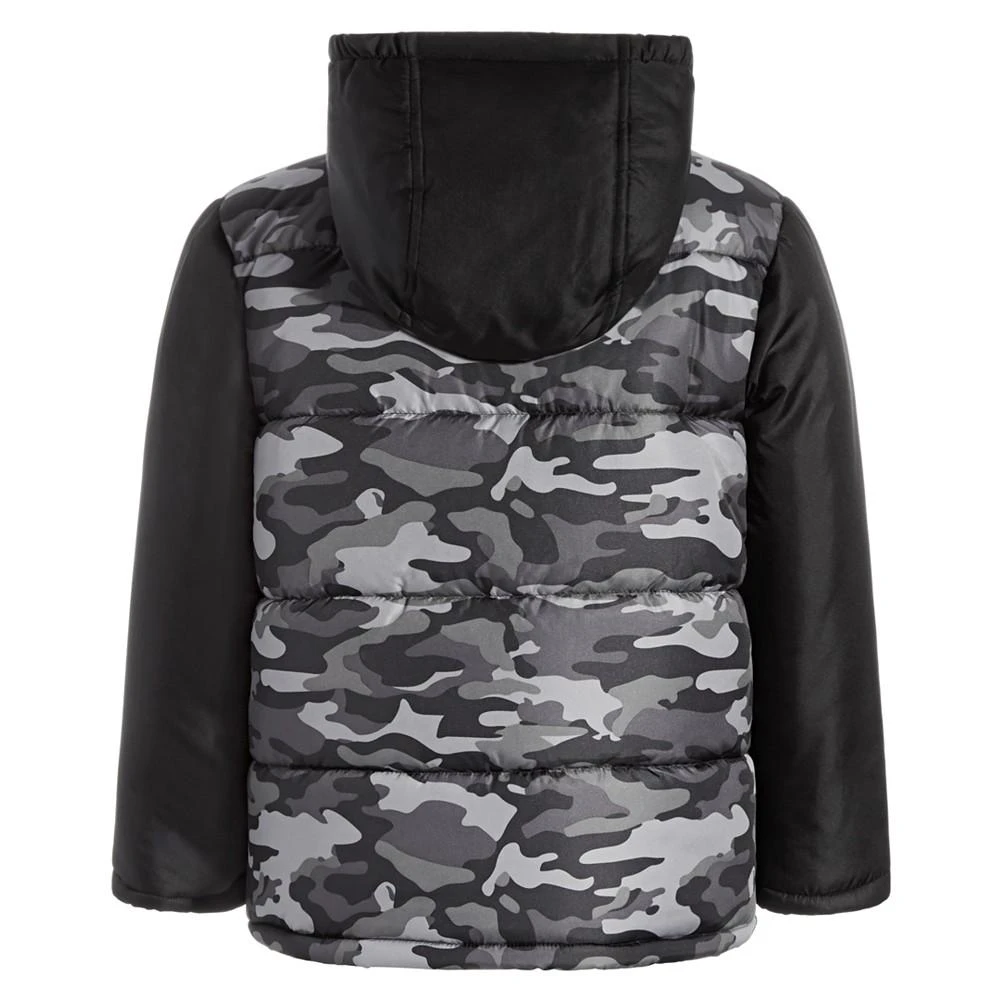 商品S Rothschild & CO|Toddler & Little Boys Camo Puffer Jacket,价格¥168,第2张图片详细描述