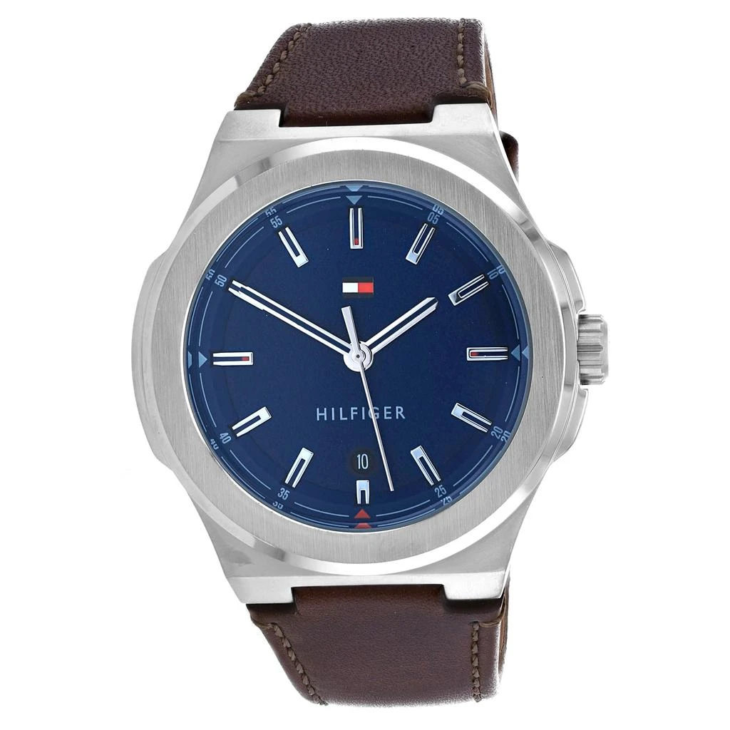 商品Tommy Hilfiger|Tommy Hilfiger Men's Blue dial Watch,价格¥840,第1张图片