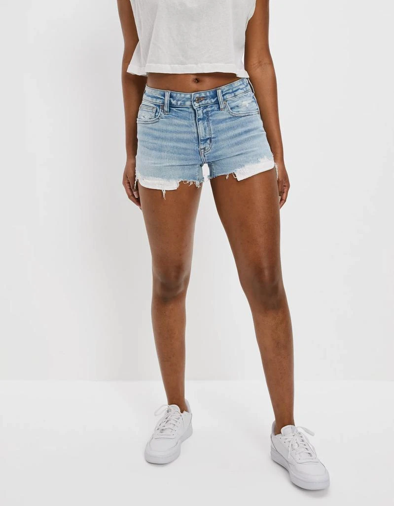 AE Next Level High-Waisted Denim Short Short 商品