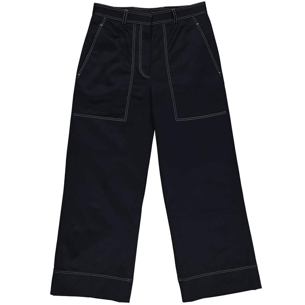 商品Thom Browne|Ladies Cotton Twill Contrast Stitch Sack Trouser,价格¥5083,第1张图片