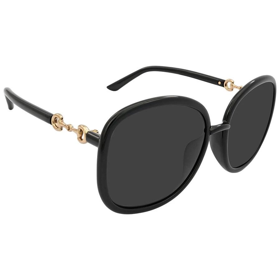 商品Gucci|Gucci Grey Square Ladies Sunglasses GG0892SA 001 60,价格¥1169,第3张图片详细描述