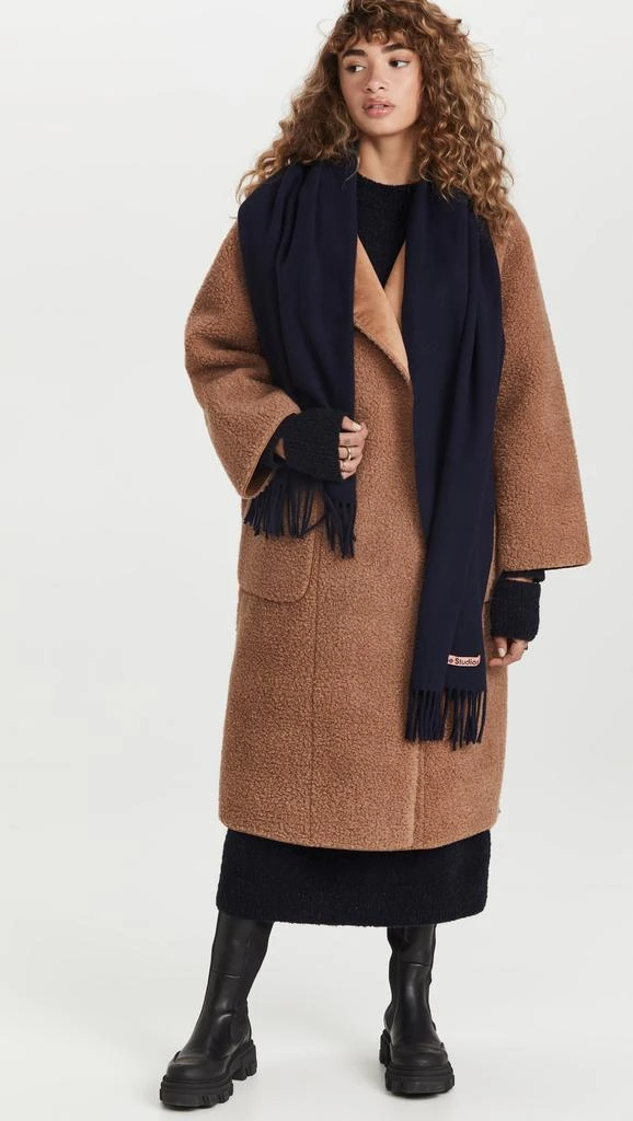 商品Acne Studios|Acne Studios Canada 窄羊毛围巾,价格¥1328,第2张图片详细描述