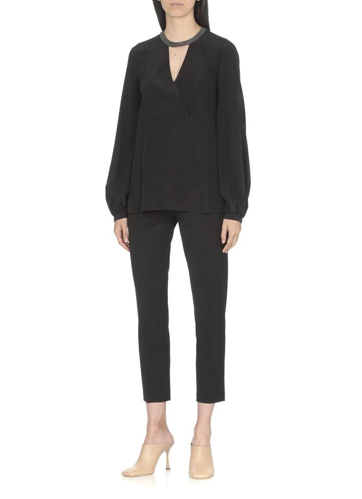 商品Brunello Cucinelli|Brunello Cucinelli Sweaters Black,价格¥9031,第2张图片详细描述