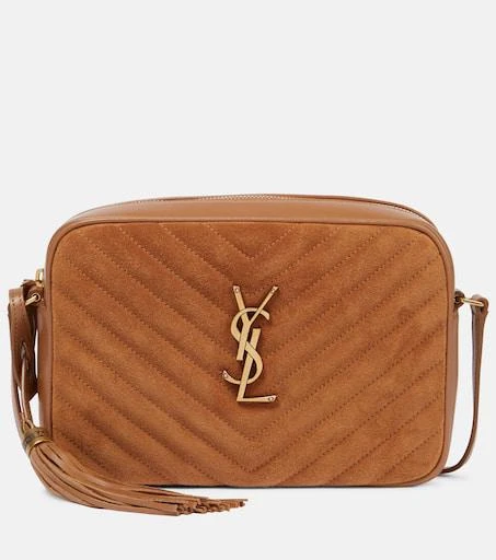 商品Yves Saint Laurent|Lou quilted suede camera bag,价格¥13669,第1张图片