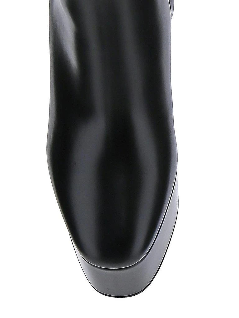 商品Valentino|Black Wedge Ankle Boot,价格¥6646,第4张图片详细描述