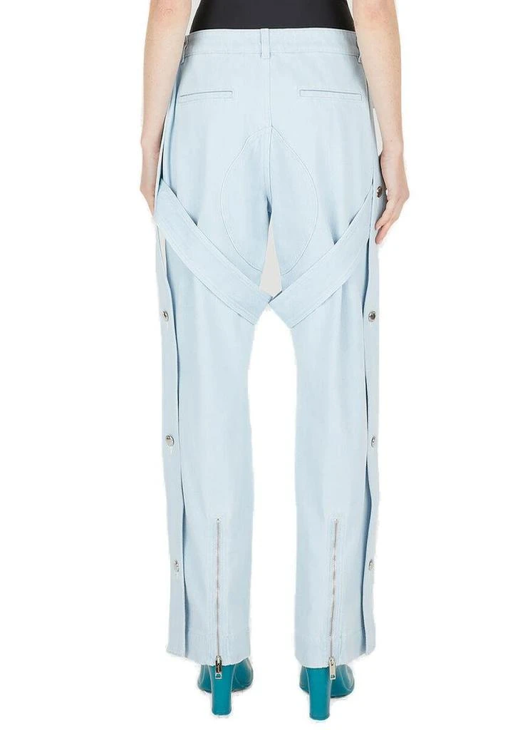 商品Burberry|Burberry Detachable Strap Detail Denim Cargo Trousers,价格¥4194,第2张图片详细描述