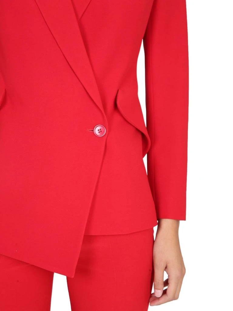 商品Alexander McQueen|JACKET WITH ASYMMETRICAL HEM,价格¥9067,第4张图片详细描述
