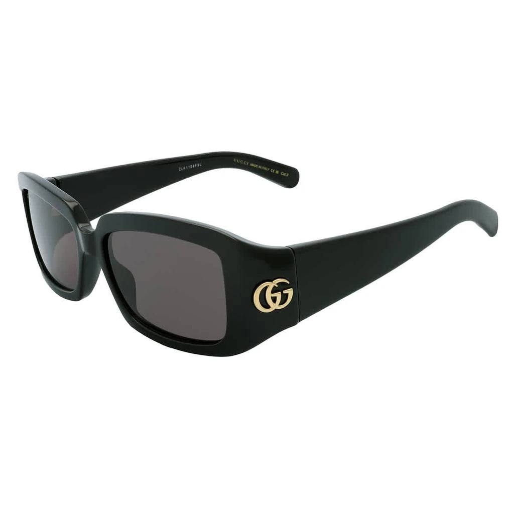 商品Gucci|Grey Rectangular Ladies Sunglasses GG1403S 001 54,价格¥1266,第3张图片详细描述