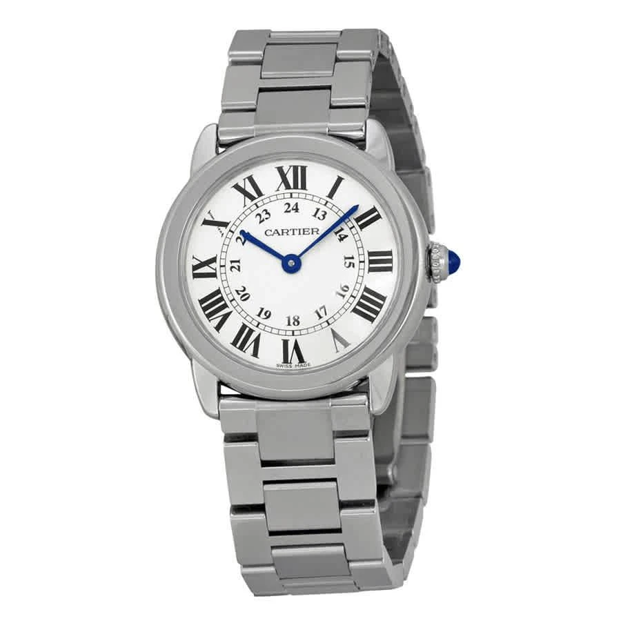 商品Cartier|Rondo Solo Small Silver Dial Ladies Watch W6701004,价格¥20619,第1张图片