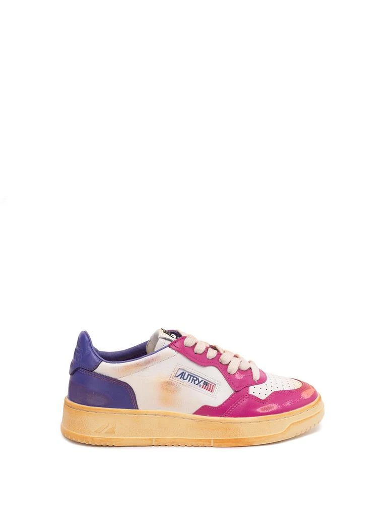 商品Autry|Autry `Sup Vint Low` Leather Sneakers,价格¥1082,第1张图片