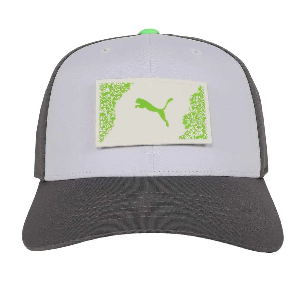 商品Puma|PUMA Men's Utility Patch 110 Tournament Hat Bright White,价格¥60,第2张图片详细描述