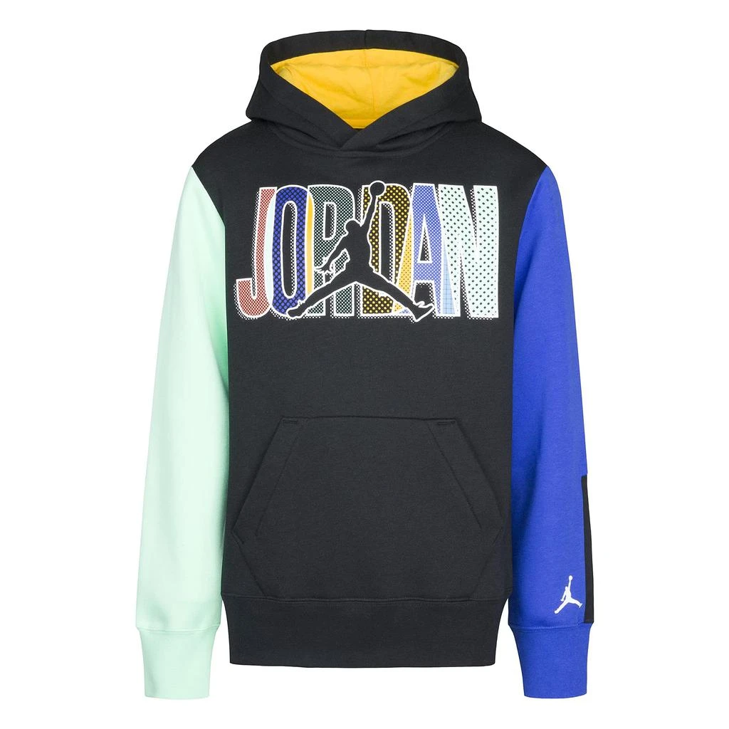 商品Jordan|Mismatch Fleece Pullover (Little Kids),价格¥298,第1张图片