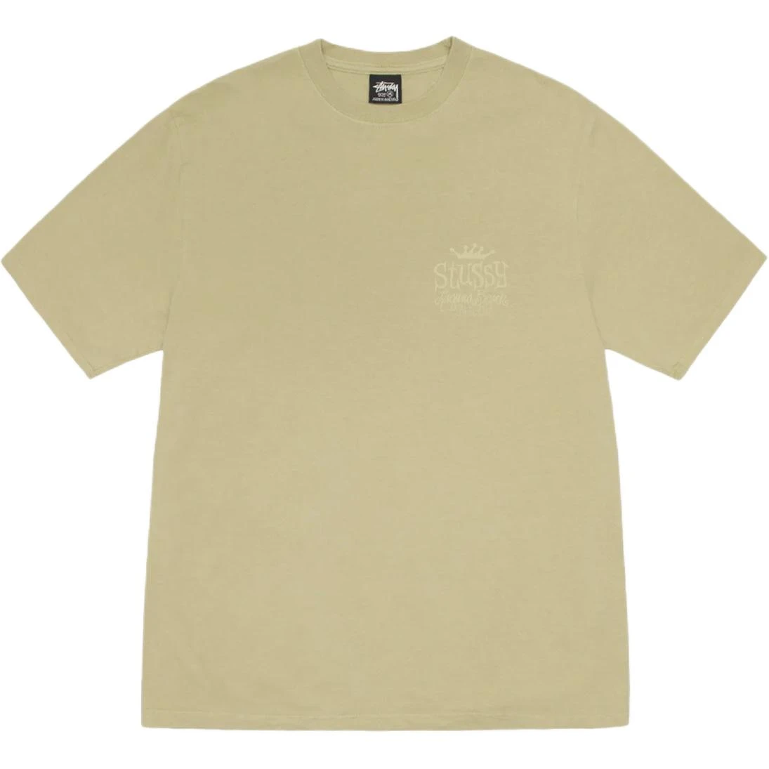 商品[国内直发] STUSSY|SS25 海边别墅印花图案圆领短袖美式复古T恤 男女同款,价格¥531,第5张图片详细描述