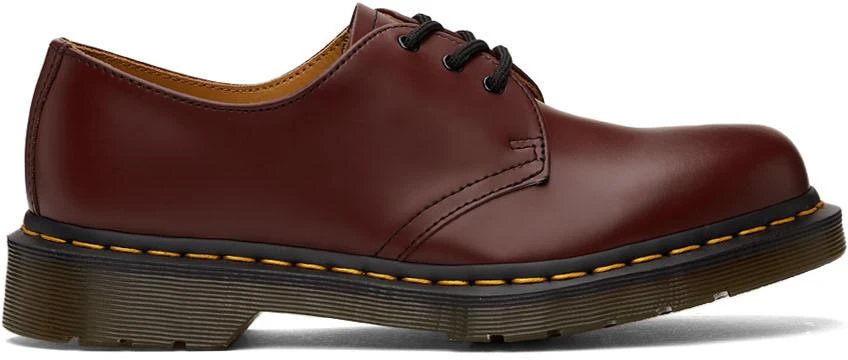 商品Dr. Martens|Burgundy Smooth 1461 Derbys,价格¥562,第1张图片