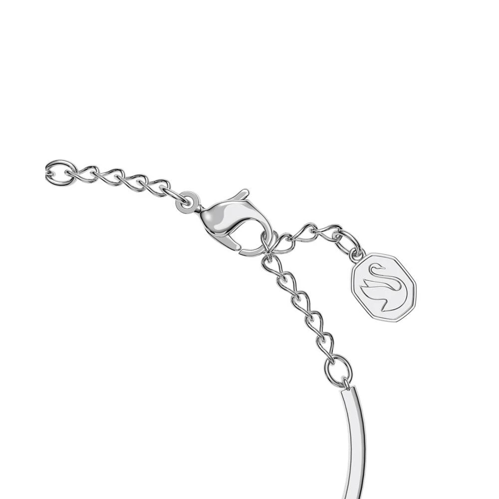 商品Swarovski|Silver-Tone Gema Crystal Bangle Bracelet,价格¥989,第3张图片详细描述