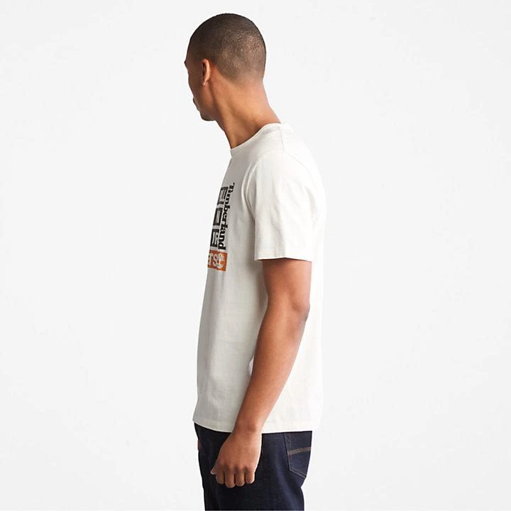 商品Timberland|Earth Day EK+ T-Shirt for Men in White,价格¥250,第4张图片详细描述