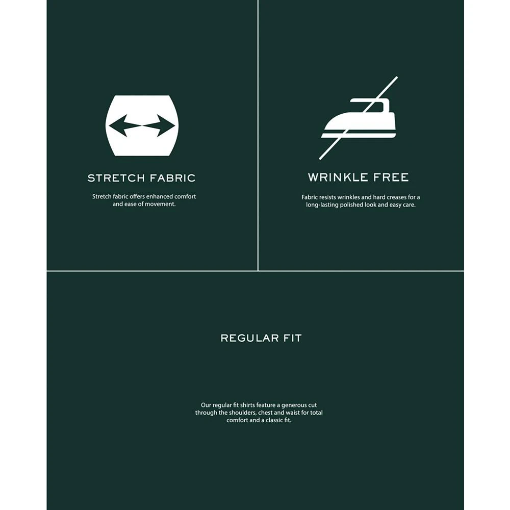商品Ralph Lauren|拉夫劳伦男士常规版型无皱弹力正装衬衫,价格¥263,第3张图片详细描述