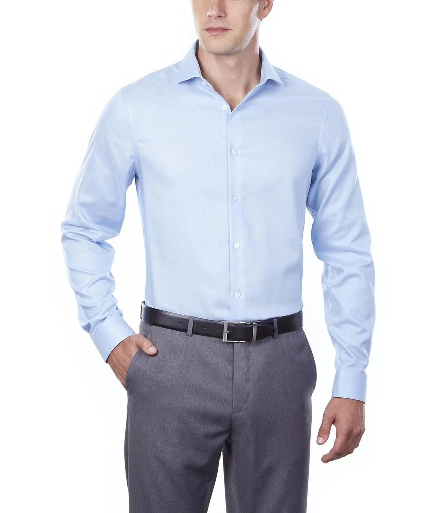 商品Calvin Klein|Men's Dress Shirt Slim Fit Non Iron Stretch Solid,价格¥337,第1张图片