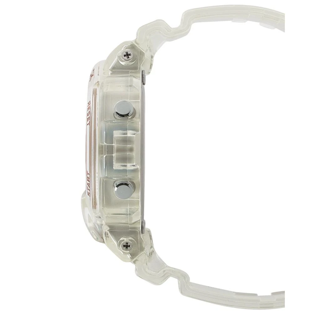 商品G-Shock|Women's Digital Clear Resin Strap Watch 46mm,价格¥823,第3张图片详细描述