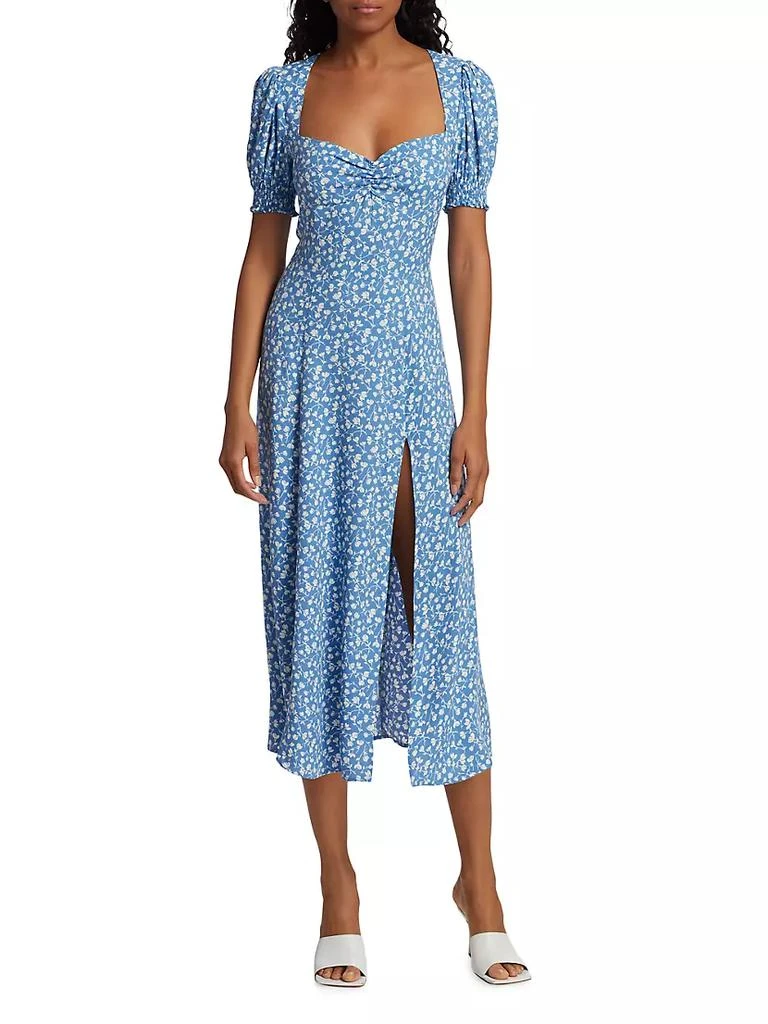 商品Reformation|Lacey Floral Midi-Dress,价格¥1863,第3张图片详细描述