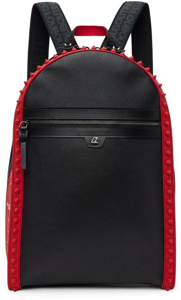 商品Christian Louboutin|Black Backparis Backpack,价格¥13928,第1张图片