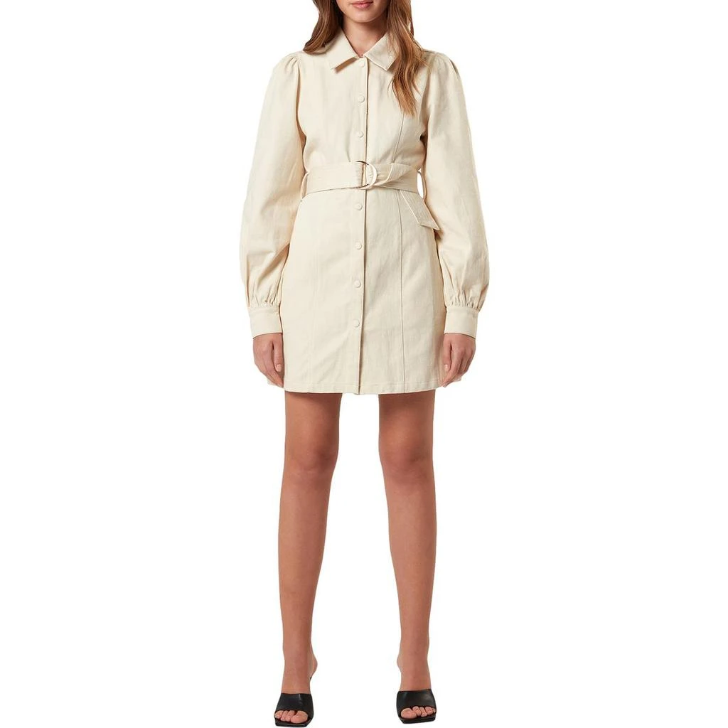 商品Charlie Holiday|Charlie Holiday Womens Rogue Corduroy Puff Sleeve Mini Dress,价格¥131,第4张图片详细描述