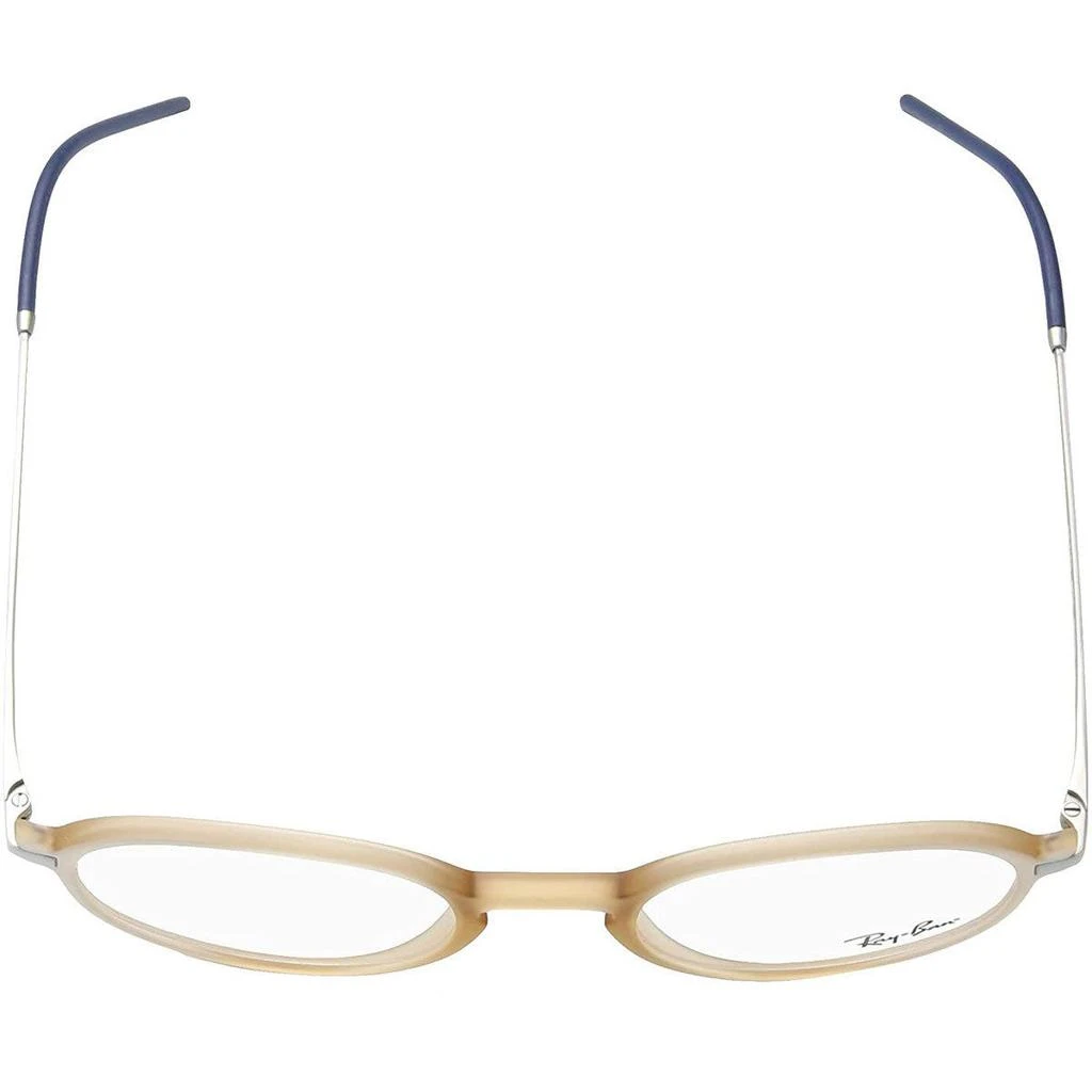 商品Ray-Ban|Ray Ban Men's Eyeglasses - Demo Lens Pink and White Frame | 0RX7153-5791-50-21-145,价格¥658,第4张图片详细描述