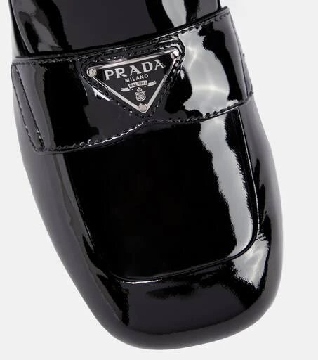 Patent leather loafer pumps 商品
