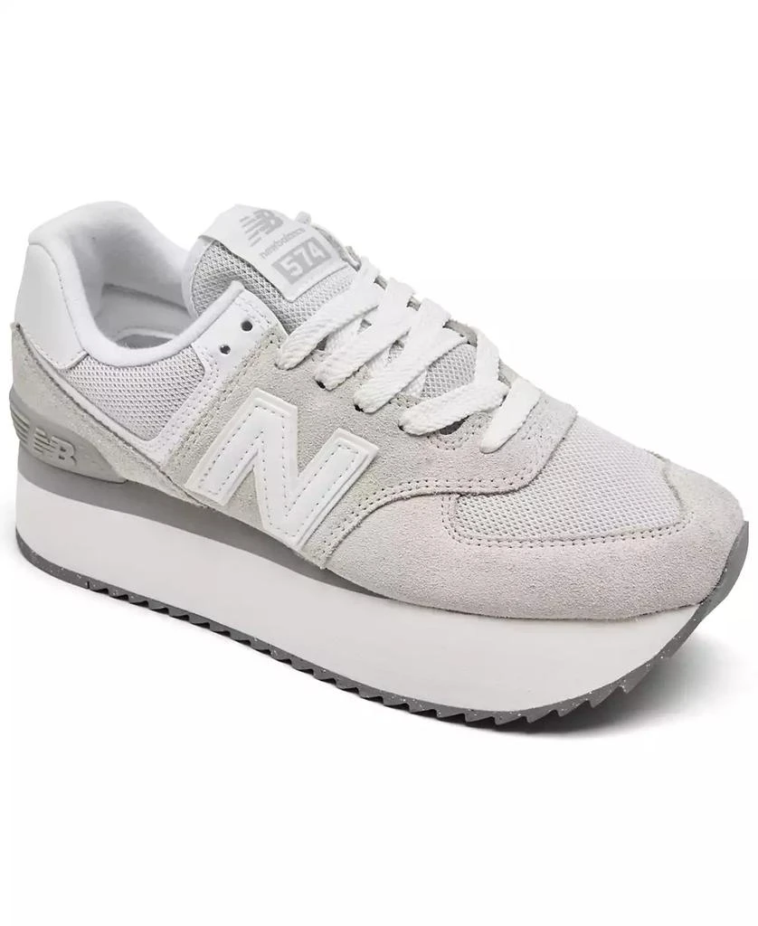 商品New Balance|Women's 574+ Casual Sneakers From Finish Line,价格¥748,第1张图片