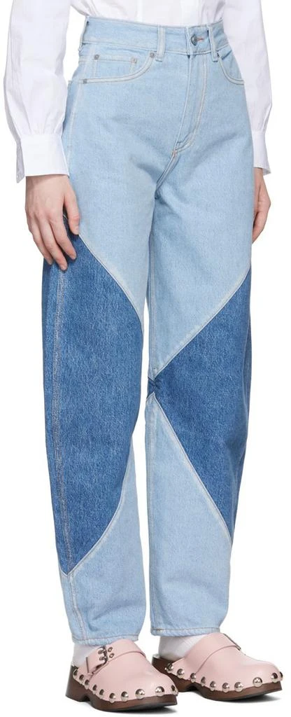 商品Ganni|Blue Stary Jeans,价格¥1056,第2张图片详细描述