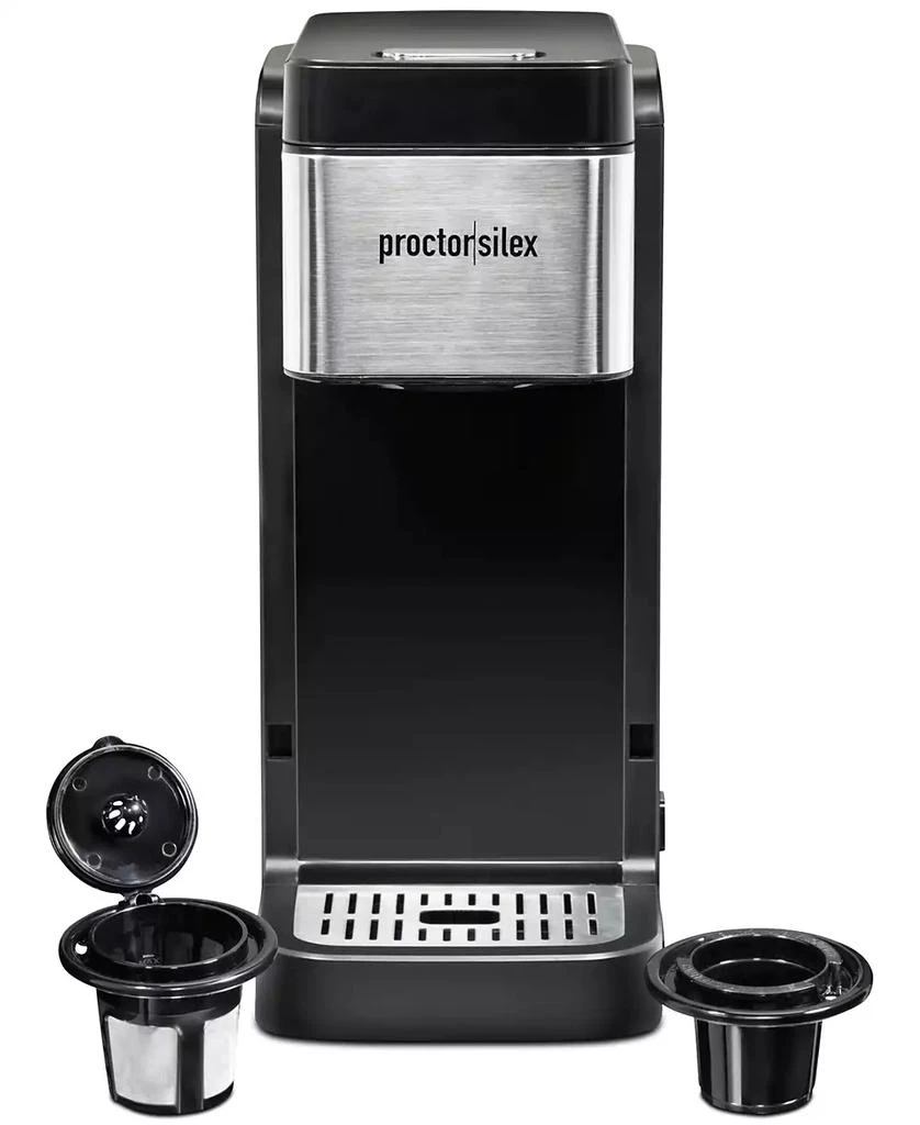 商品Proctor Silex|Single-Serve Coffee Maker with 40-oz. Reservoir,价格¥297,第1张图片