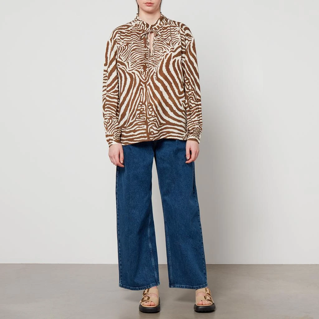 商品Barbour|Barbour X House of Hackney Printed Lyocell Shirt,价格¥157,第3张图片详细描述