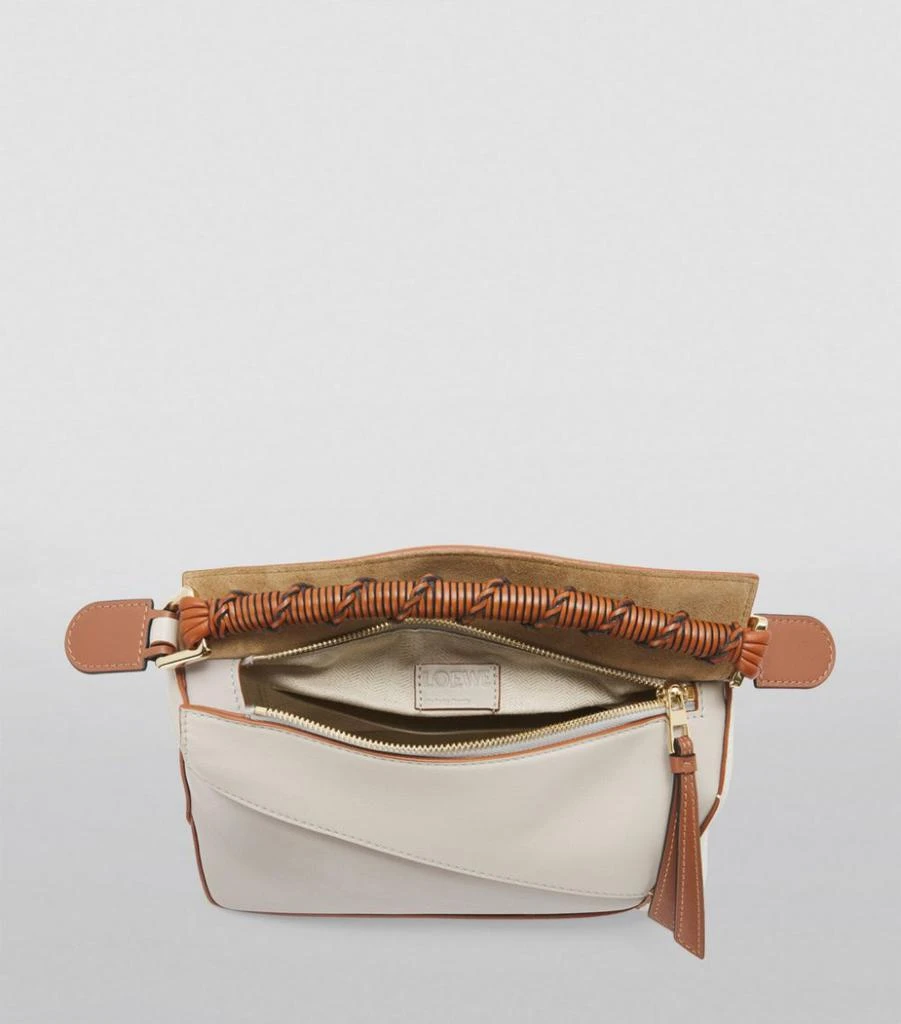 Small Leather Puzzle Edge Bag 商品