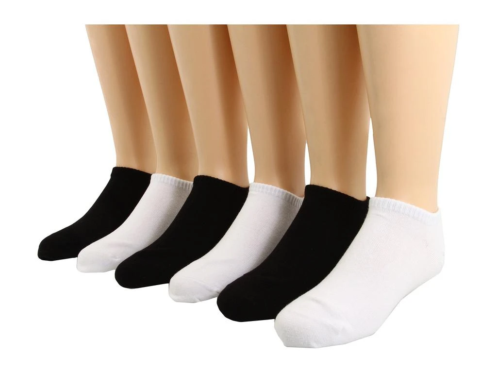 商品Jefferies Socks|Seamless Capri Liner 6-Pack (Infant/Toddler/Little Kid/Big Kid/Adult),价格¥121,第1张图片