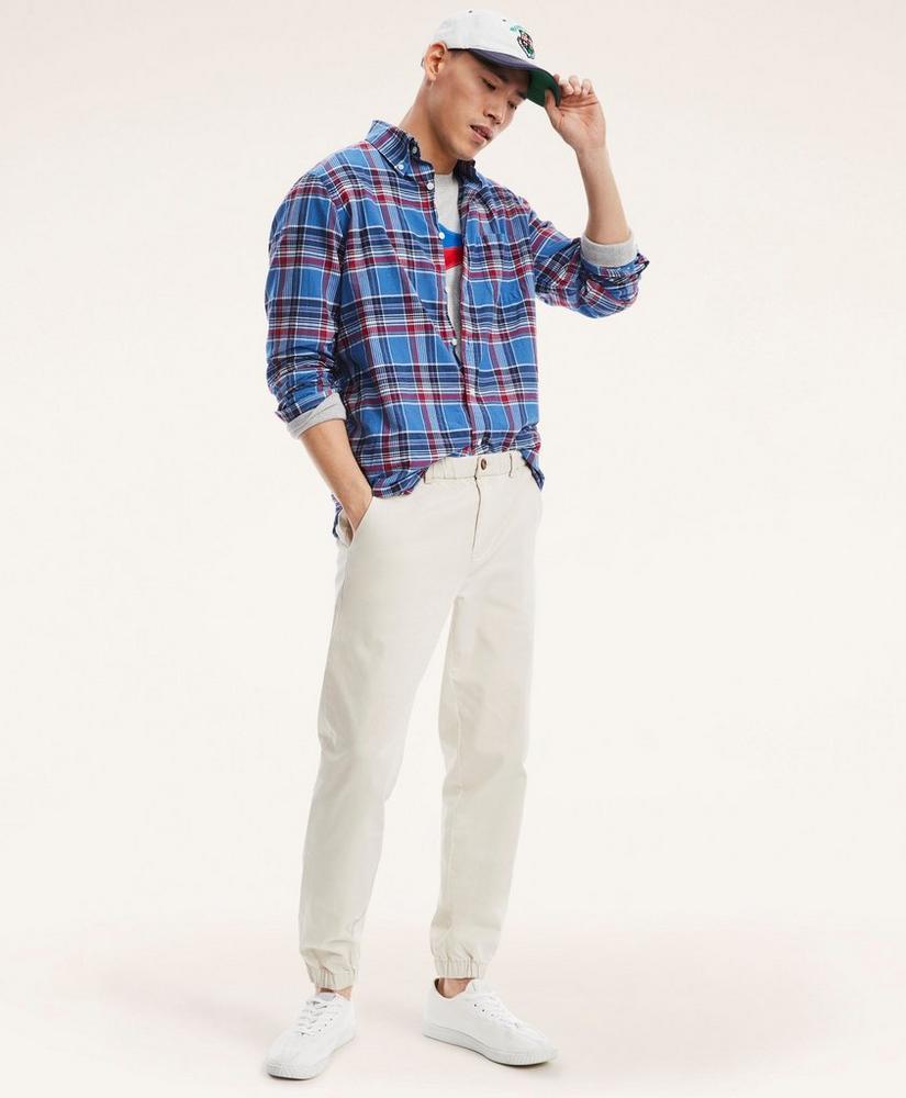商品Brooks Brothers|Stretch Cotton Twill Jogger Pants,价格¥610,第5张图片详细描述