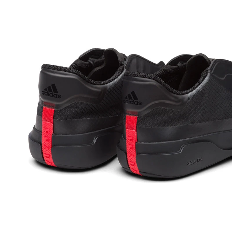 商品Prada|【预售3-7天】普拉达 ADIDAS合作款 Luna Rossa 21系列 男士黑色防水运动鞋3E6447_OYQ_F0002_F_005,价格¥4730,第6张图片详细描述